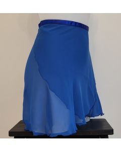 Jupe Unie coloris Bleu Roi