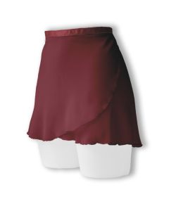 Jupe Unie coloris Bordeaux 