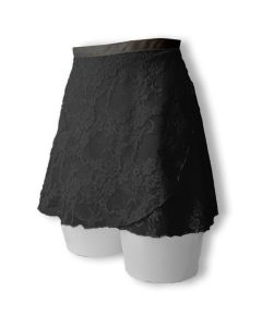 Jupe en Dentelle coloris Noir