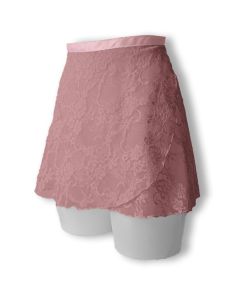 Jupe en Dentelle coloris Vieux Rose