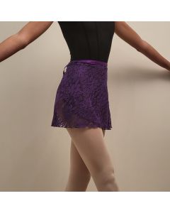 Jupe en Dentelle coloris Violet