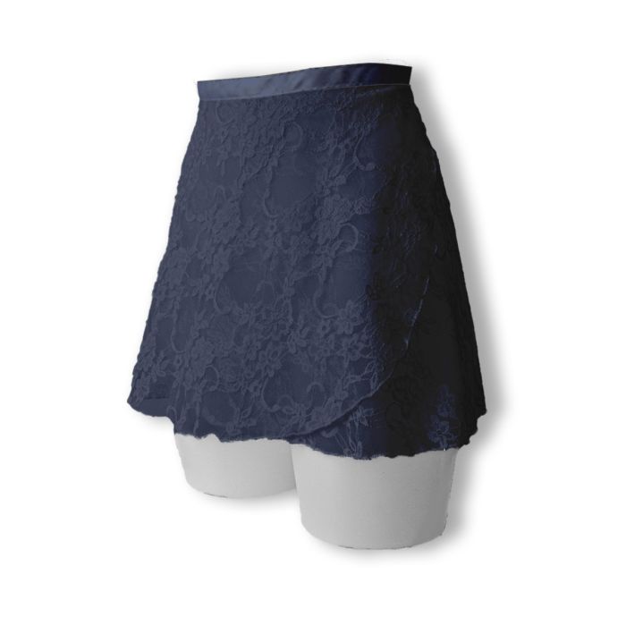 Jupe dentelle bleu marine new arrivals